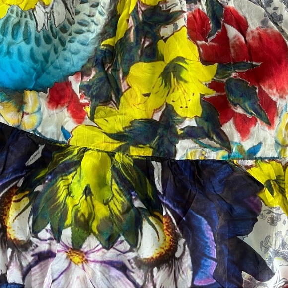 NWOT RARE Johnny Was Kimono Maxi Dress Cover up S - Picture 9 of 16